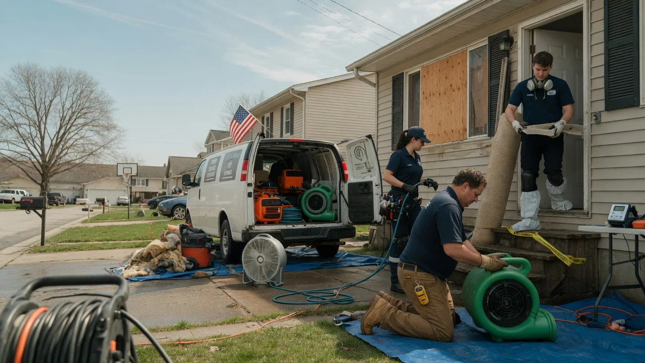 Water Damage Restoration in Griffith, IN near me